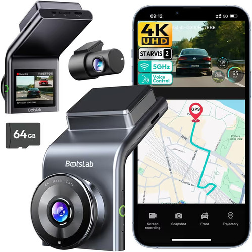 Botslab doppia dash cam - botslab, 4k