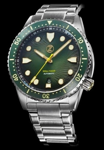 Zelos great white 43mm diver - great,